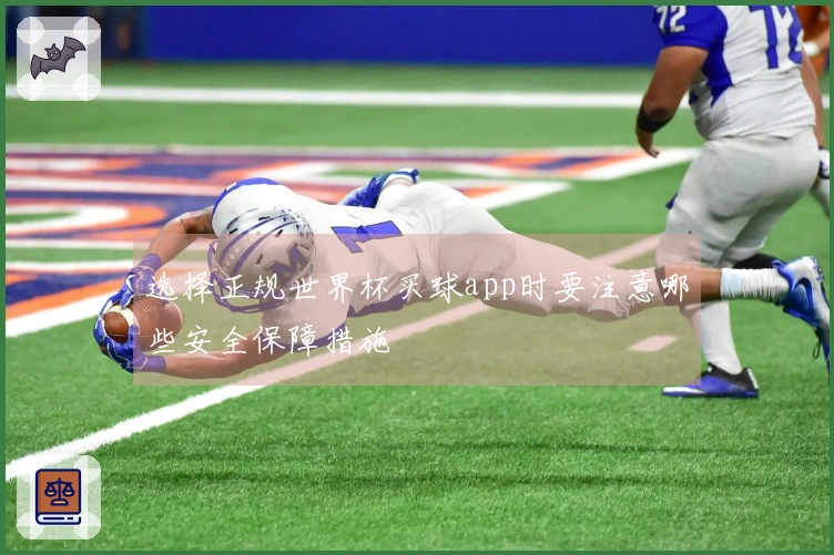 选择正规世界杯买球app时要注意哪些安全保障措施
